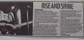 Camden Underworld 02/03/91 Review Melody Maker 09/03/91