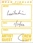 Clapham Grand 01/10/92 Pass