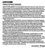 Paris Espace Ornano 30/11/90 Review NME 15/12/90